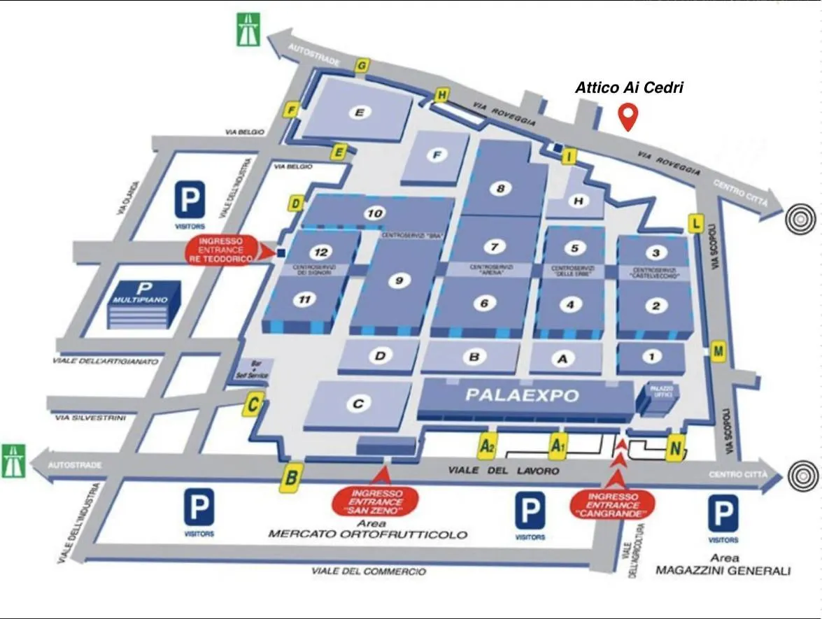 Appartamento Attico Ai Cedri Verona